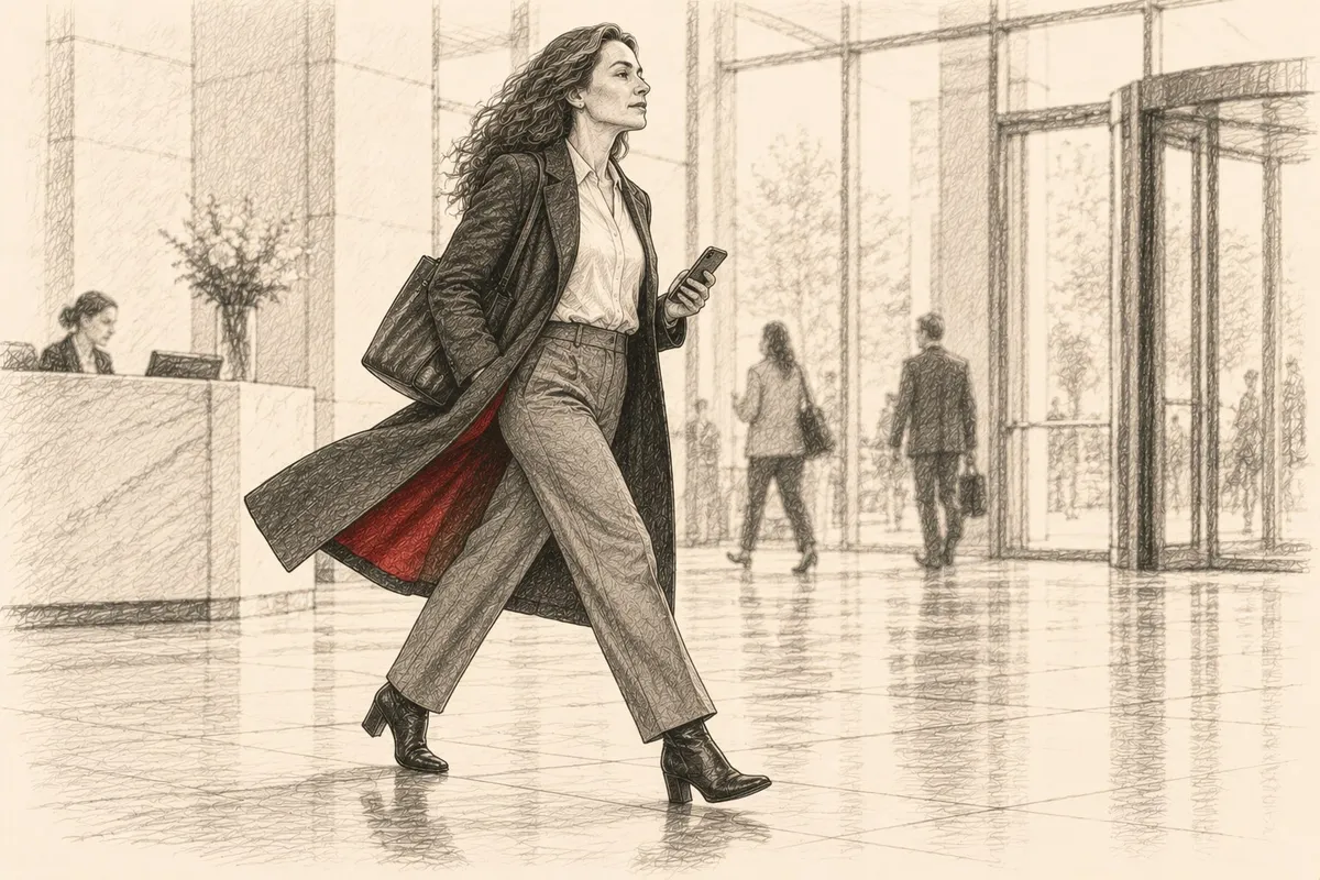 Storyboard sketch: be yourself, on purpose